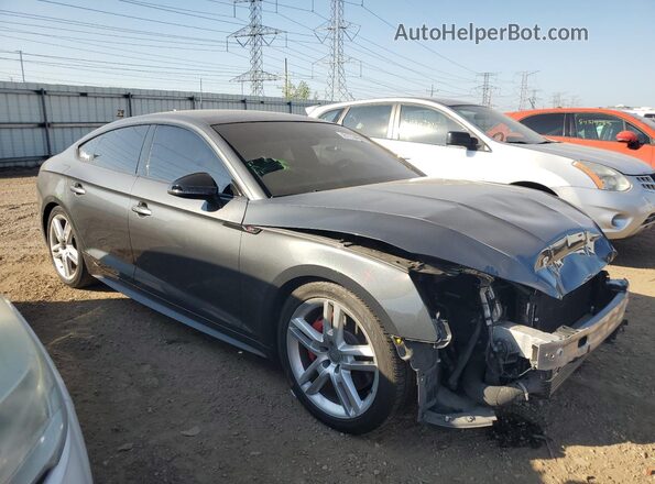 WAUB4CF50JA127129 2018 AUDI S5 Gray Առջևի աջ