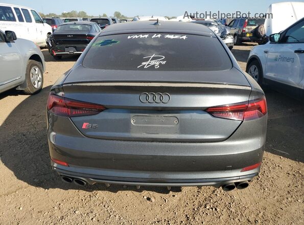 WAUB4CF50JA127129 2018 AUDI S5 Gray Հետևի տեսք