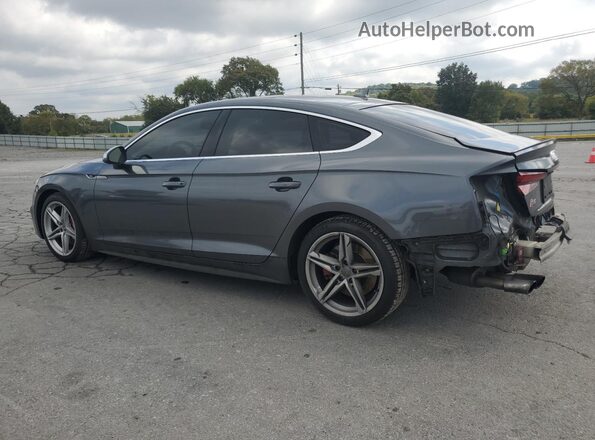 WAUB4CF53JA041572 2018 AUDI S5 Gray Trasero izquierdo