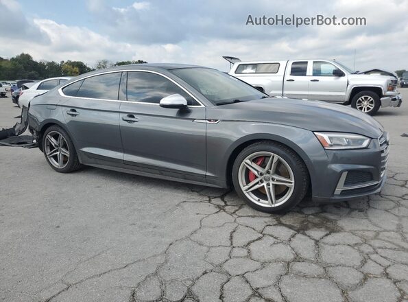 WAUB4CF53JA041572 2018 AUDI S5 Gray Delantero derecho