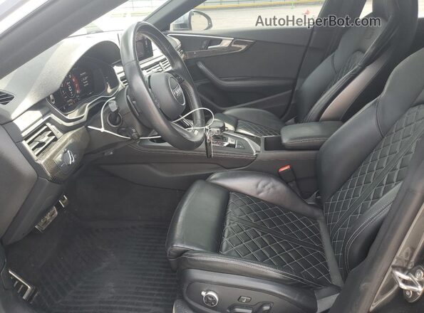 WAUB4CF53JA041572 2018 AUDI S5 Gray Vista interior delantera
