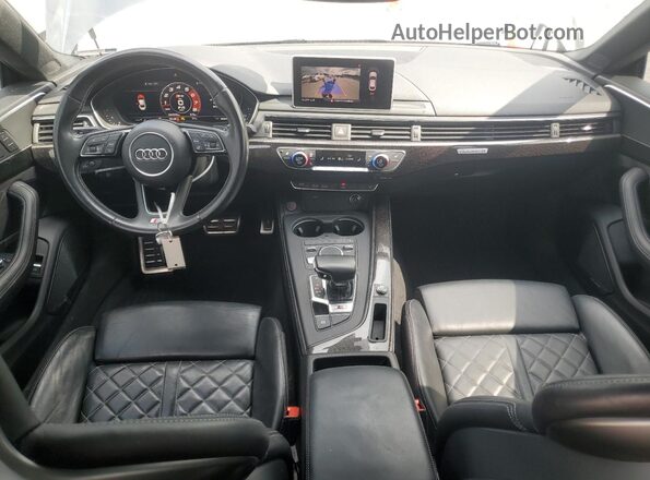 WAUB4CF53JA041572 2018 AUDI S5 Gray Vista del salpicadero