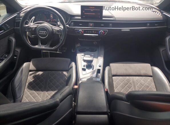 WAUB4CF53JA063023 2018 AUDI S5 Black Առջևի վահանակի տեսք