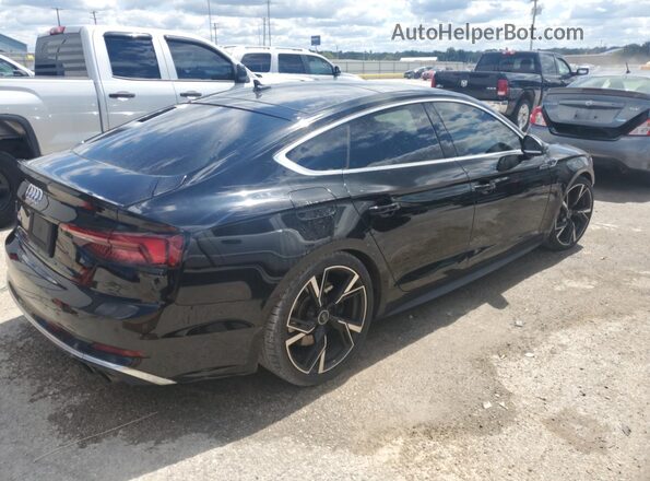 WAUB4CF53JA063023 2018 AUDI S5 Black Հետևի աջ