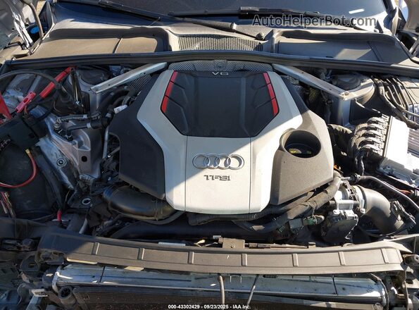 WAUB4CF53KA003096 2019 AUDI S5 Silver Հետևի տեսք