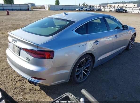 WAUB4CF53KA003096 2019 AUDI S5 Silver Հետևի աջ