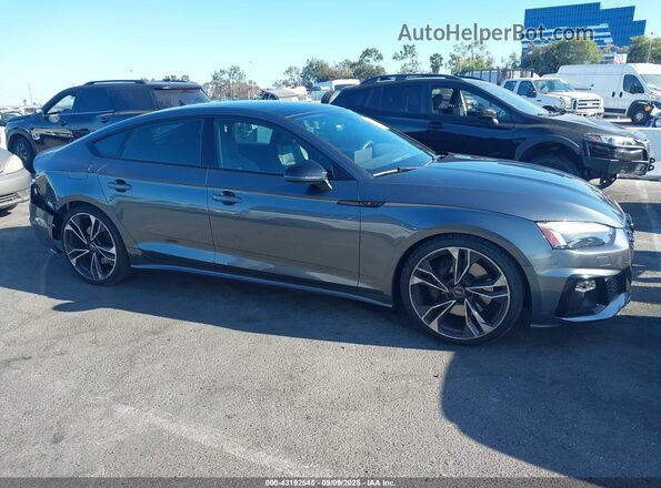 WAUB4CF55PA005892 2023 AUDI S5 Gray Vista interior trasera
