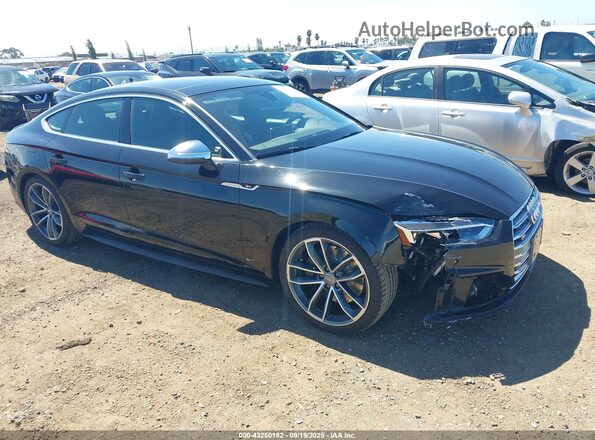WAUB4CF56KA090671 2019 AUDI S5 Black Передня права чверть