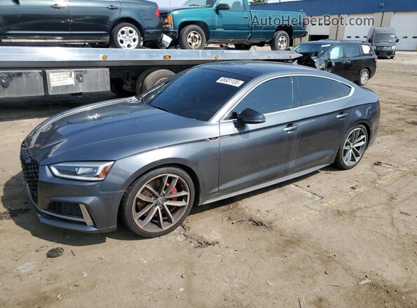 WAUB4CF58JA004792 2018 AUDI S5 Gray Przód lewy