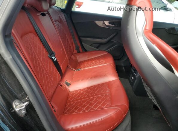 WAUB4CF59JA045500 2018 AUDI S5 Black Vista de los asientos traseros