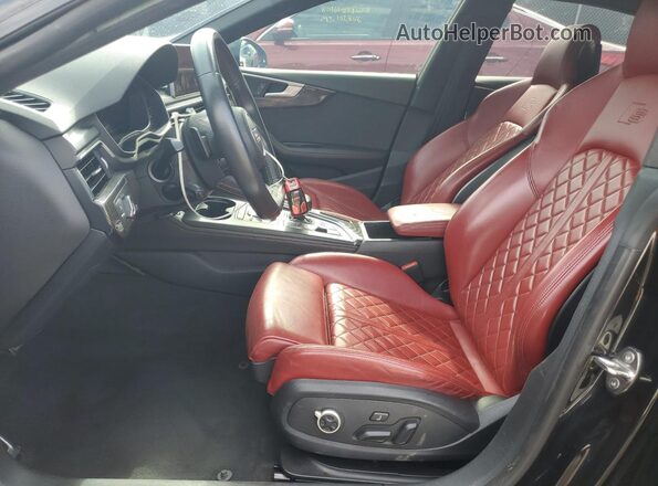 WAUB4CF59JA045500 2018 AUDI S5 Black Vista interior delantera