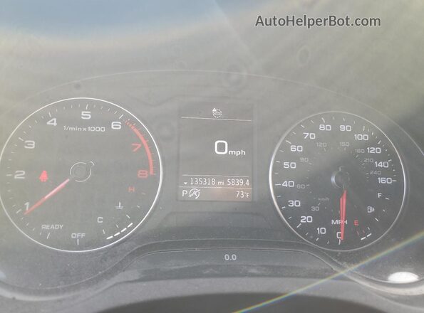 WAUB8GFF2J1008244 2018 AUDI OTHER Gray Instrument cluster view