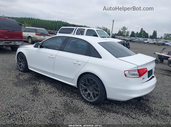 WAUBGAFL0GA005955 2016 AUDI S4 White Tył lewy