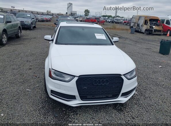 WAUBGAFL0GA005955 2016 AUDI S4 White Widok zestawu wskaźników