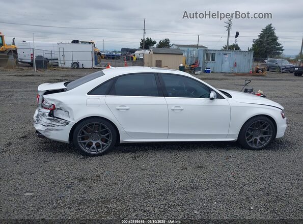 WAUBGAFL0GA005955 2016 AUDI S4 White Widok wnętrza z tyłu