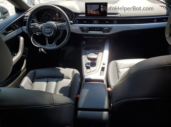 WAUBNCF59JA104302 2018 AUDI OTHER Black წინა პანელის ხედი
