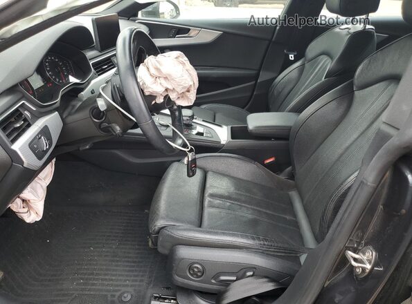 WAUBNDF54JA025318 2018 AUDI OTHER Charcoal Vista interior delantera