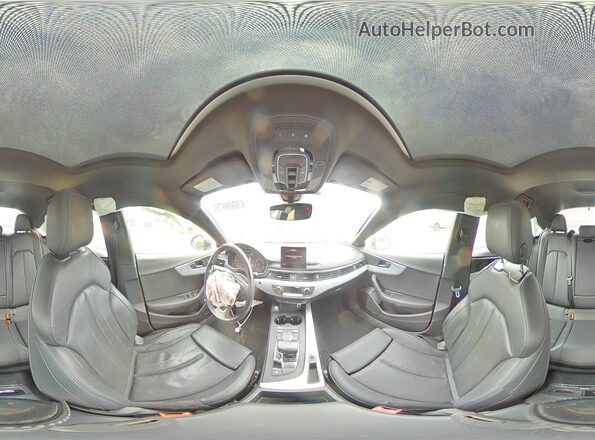 WAUBNDF54JA025318 2018 AUDI OTHER Charcoal Vista de la etiqueta del VIN