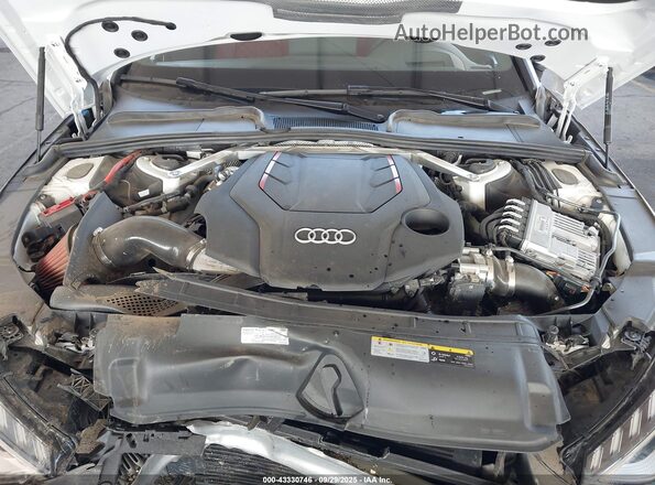 WAUC4AF41PA083487 2023 AUDI S4 White Widok z tyłu