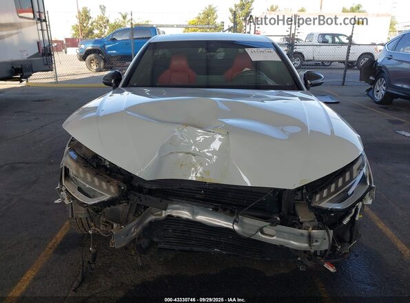 WAUC4AF41PA083487 2023 AUDI S4 White Widok zestawu wskaźników