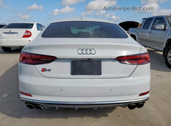 WAUC4CF54JA136095 2018 AUDI S5 Белый Вид сзади