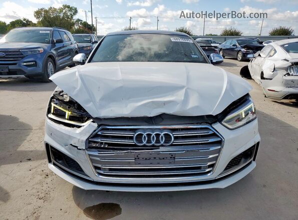 WAUC4CF54JA136095 2018 AUDI S5 Белый Вид спереди