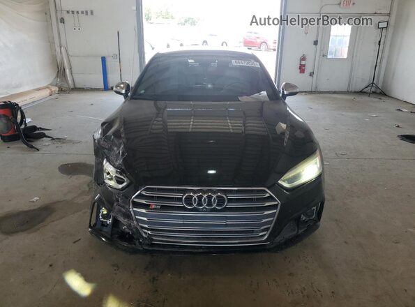 WAUC4CF55JA064159 2018 AUDI S5 Black Front view