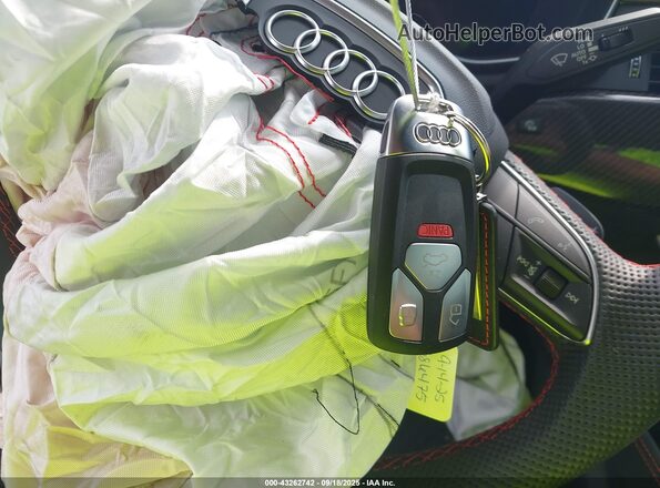 WAUC4CF55SA008255 2025 AUDI S5 White Widok deski rozdzielczej