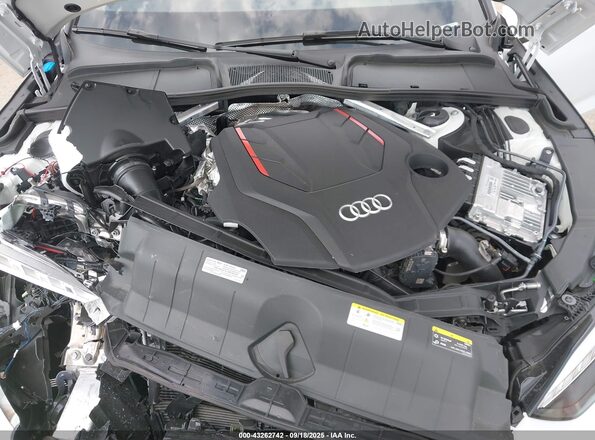 WAUC4CF55SA008255 2025 AUDI S5 White Widok z tyłu