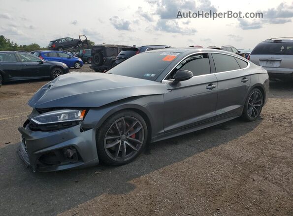 WAUC4CF56JA063795 2018 AUDI S5 Gray Przód lewy