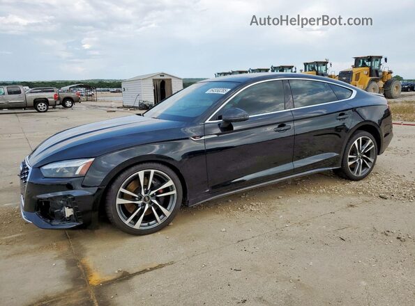 WAUC4CF56PA038436 2023 AUDI S5 Черный Передняя левая четверть