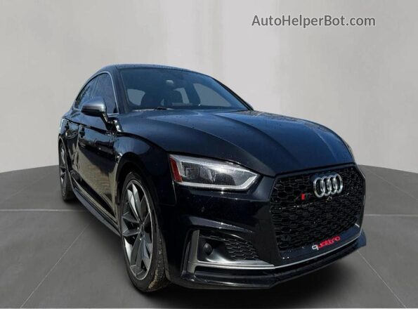 WAUC4CF5XJA099182 2018 AUDI OTHER Black Front left