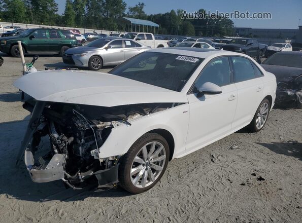 WAUDNAF45JN016859 2018 AUDI OTHER White Przód lewy