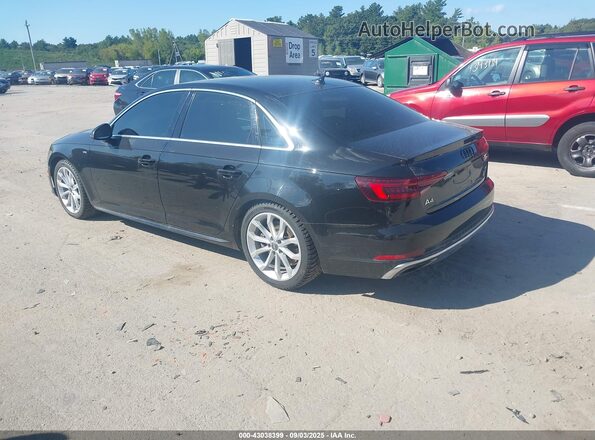 WAUDNAF4XKN005759 2019 AUDI OTHER Black Tył lewy