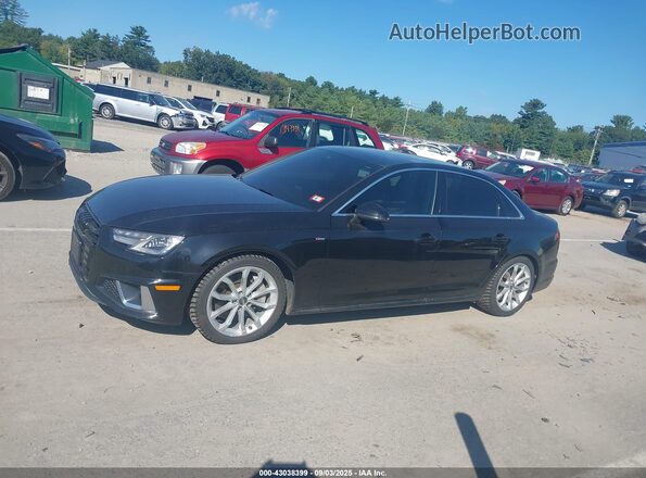 WAUDNAF4XKN005759 2019 AUDI OTHER Black Widok wnętrza 360 stopni
