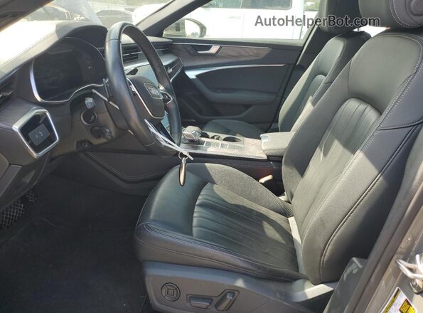 WAUE3BF21RN012480 2024 AUDI OTHER Gray Widok wnętrza z przodu