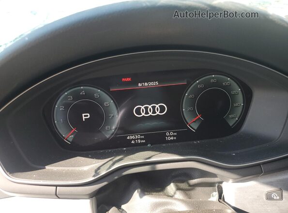 WAUEAAF45MA018686 2021 AUDI OTHER Серый Вид щитка приборов