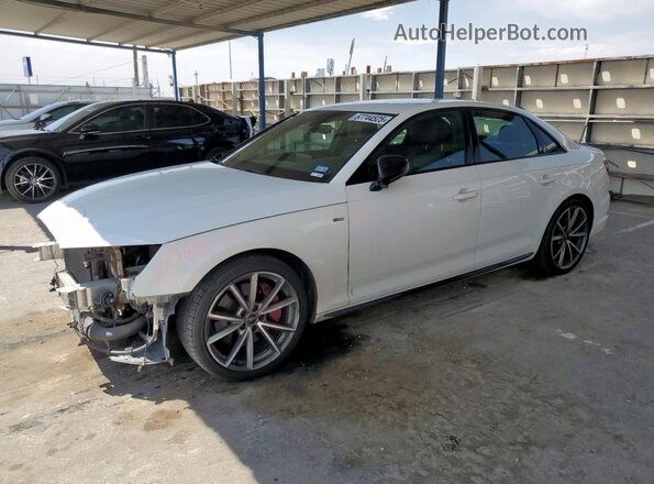 WAUENAF43JA144643 2018 AUDI OTHER White Առջևի ձախ երեք քառորդ տեսարան