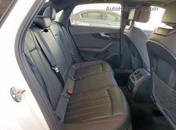 WAUENAF43JA144643 2018 AUDI OTHER White Հետևի նստատեղերի տեսք
