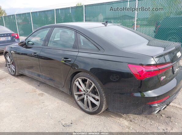 WAUFFAF29LN038726 2020 AUDI S6 Black Задня ліва чверть