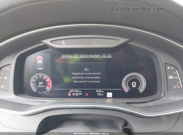 WAUFFAF29LN038726 2020 AUDI S6 Black Вид задніх сидінь
