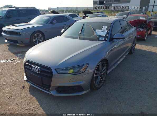 WAUFFAFC2HN053794 2017 AUDI S6 Серебряный Передняя левая четверть