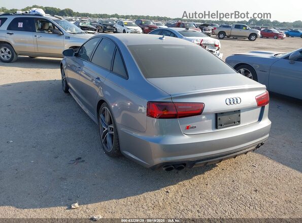 WAUFFAFC2HN053794 2017 AUDI S6 Серебряный Задняя левая четверть