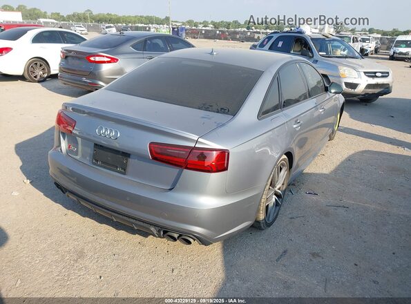 WAUFFAFC2HN053794 2017 AUDI S6 Серебряный Задняя правая четверть