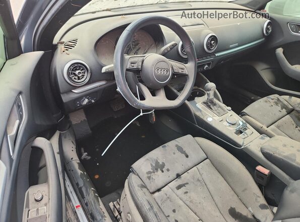 WAUJ8GFF4J1069445 2018 AUDI OTHER Gray Dashboard view