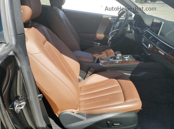 WAUPNAF54JA001332 2018 AUDI OTHER Black Rear seats view