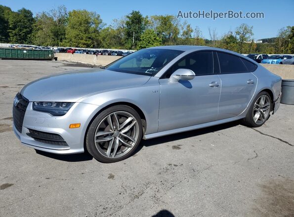 WAUW2AFC0GN091096 2016 AUDI S7 Silver წინა მარცხენა ხედი სამი მეოთხედიდან