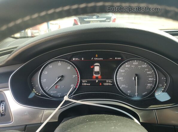 WAUW2BFC0GN113846 2016 AUDI S7 Black Widok zestawu wskaźników