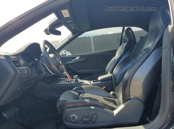 WAUY4GF53JN005066 2018 AUDI S5 Black Front interior view