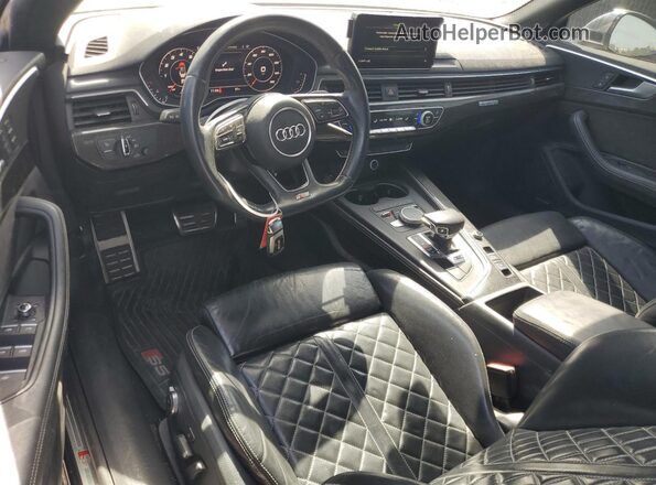 WAUY4GF53JN005066 2018 AUDI S5 Black Dashboard view